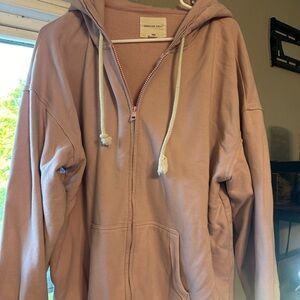 American Eagle XL Rose full zip hoodie.